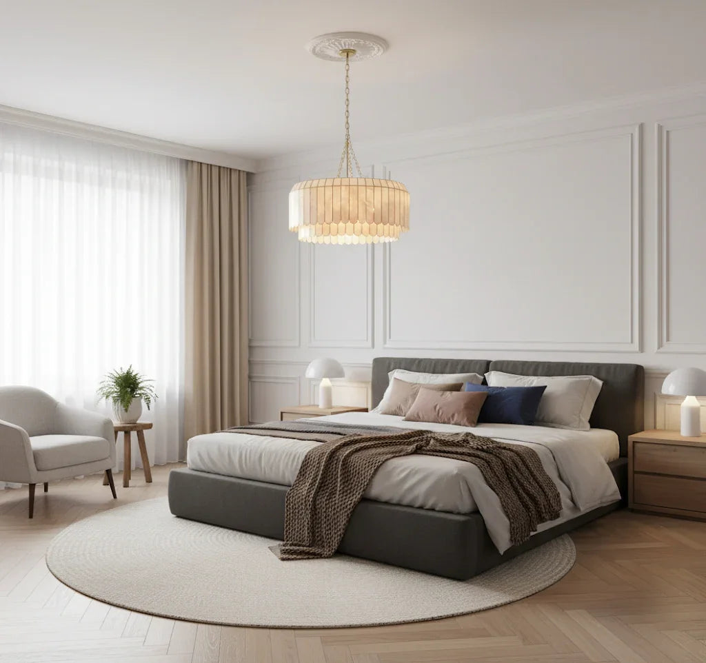 Light Luxury Shel Chandelier | wildoxy