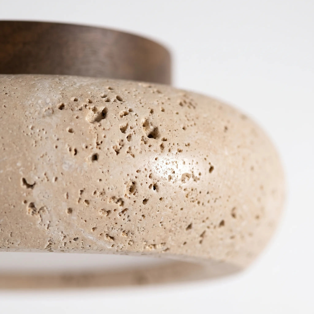 Round Flush Ceiling Light -  Illuminating Compact Spaces - Wildoxy
