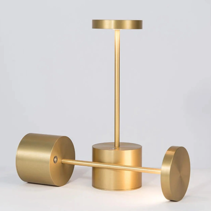 Bezprzewodowa, ładowalna lampa aluminiowa LED — z funkcją ściemniania, IP54