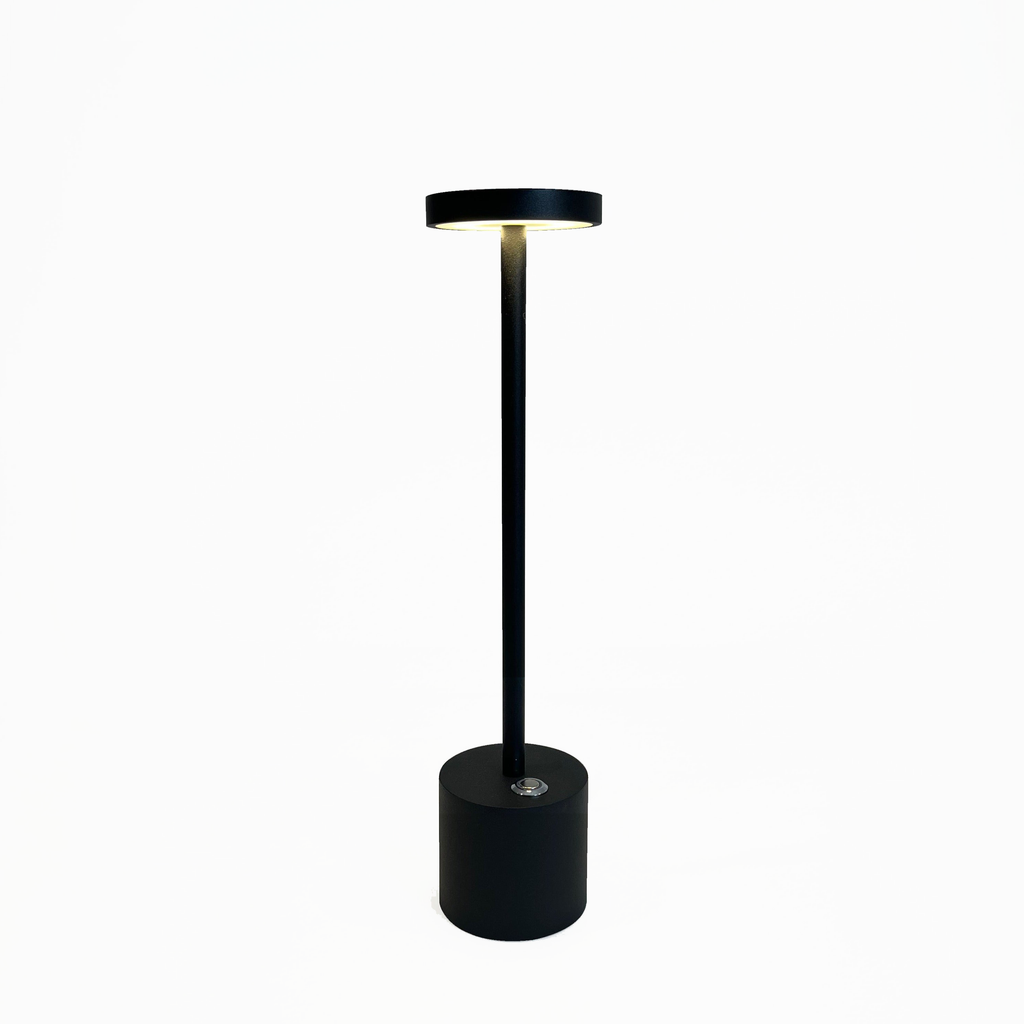 Bezprzewodowa, ładowalna lampa aluminiowa LED — z funkcją ściemniania, IP54
