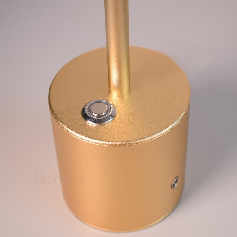 Bezprzewodowa, ładowalna lampa aluminiowa LED — z funkcją ściemniania, IP54