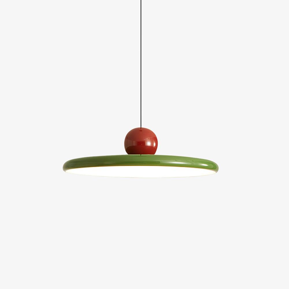 Lámpara colgante redonda LED Lola – Metal y acrílico, regulable, Ø30/40/50cm