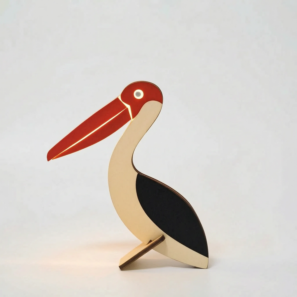 Animal Shaped Table Lamp -  Bedside Reading Illumination - Wildoxy