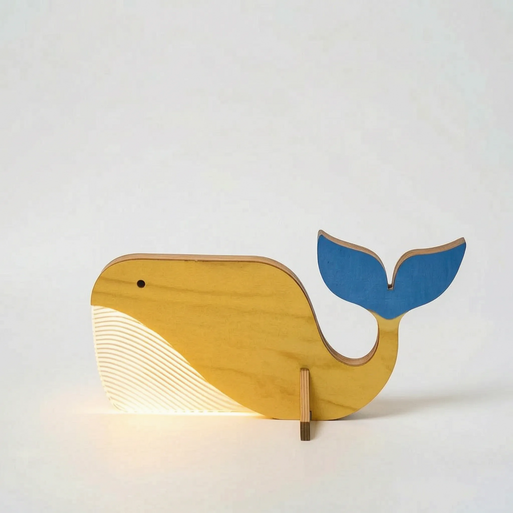 Animal Shaped Table Lamp -  Bedside Reading Illumination - Wildoxy