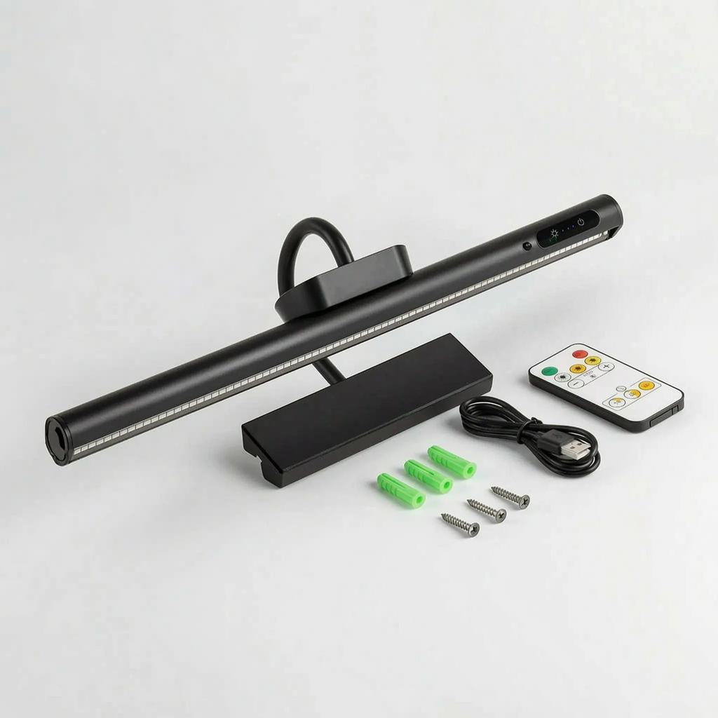 Rechargeable Picture Light -  Highlighting Artwork - Wildoxy
