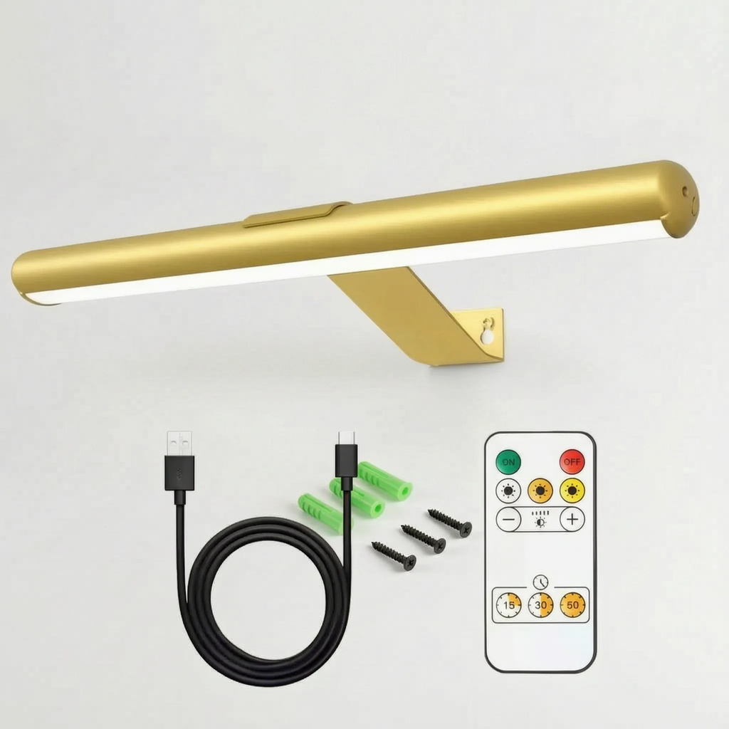 Rechargeable Picture Light -  Highlighting Artwork - Wildoxy