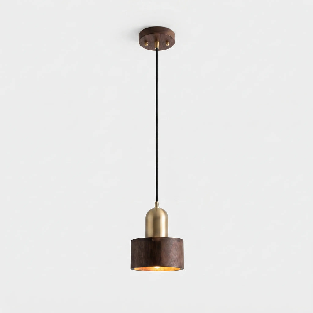 Minimalist Cylindrical Pendant Light -  Targeted Downward Lighting - Wildoxy