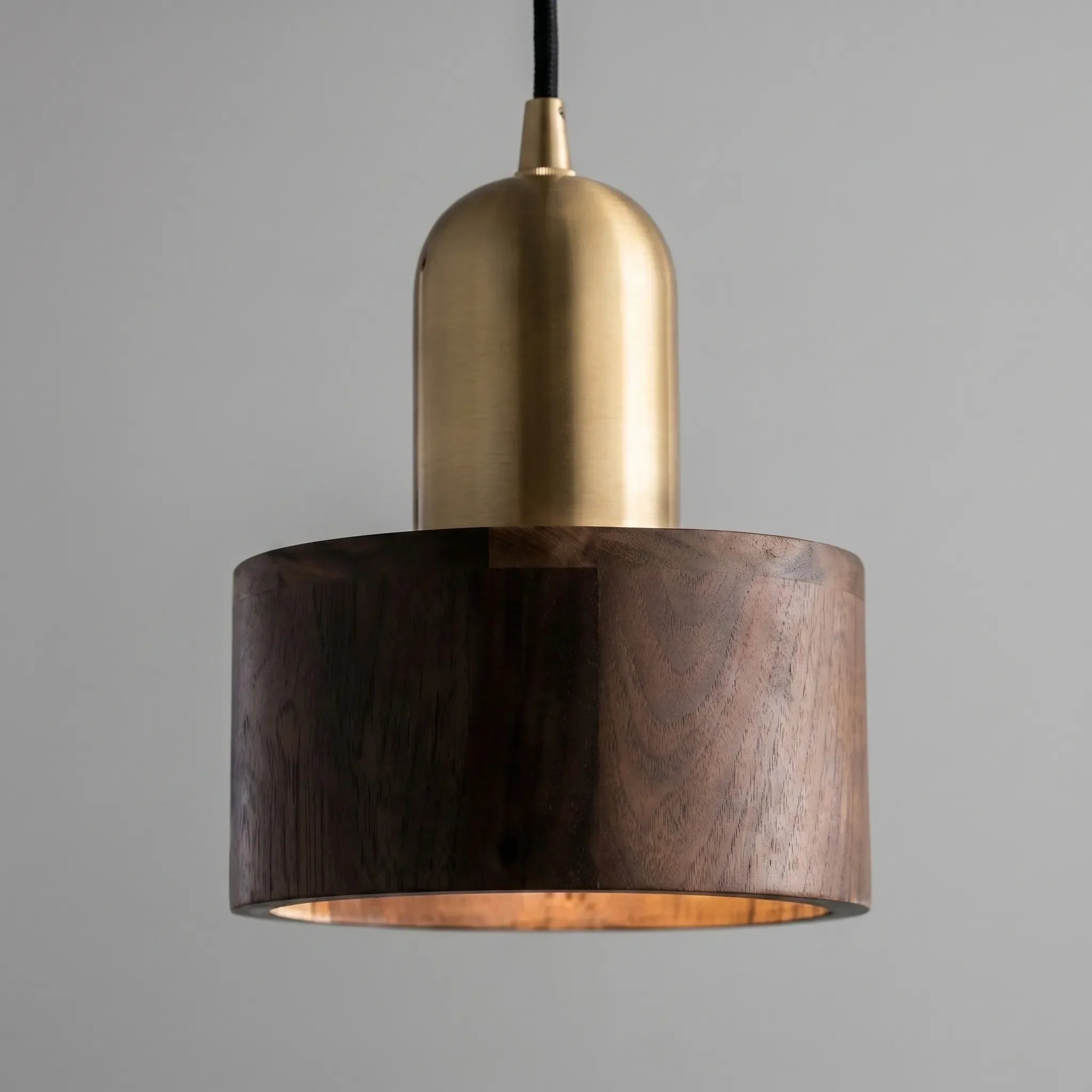 Minimalist Cylindrical Pendant Light -  Targeted Downward Lighting - Wildoxy