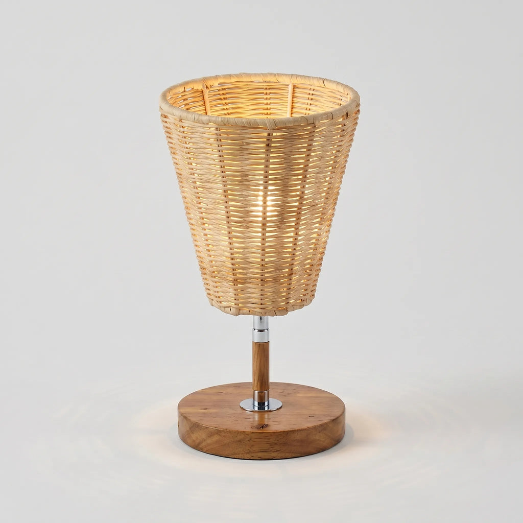 Woven Wall-Mounted Reading Lamp -  Bedside Reading Illumination - Wildoxy