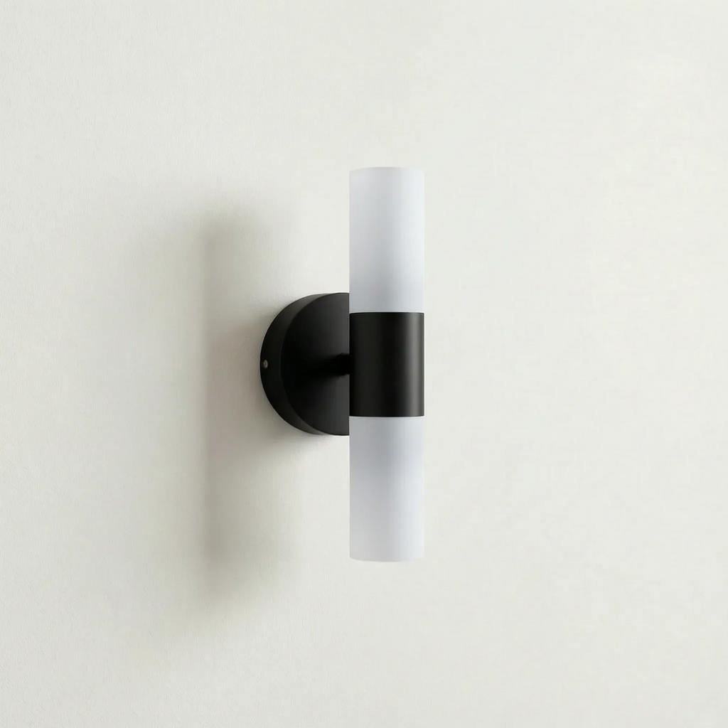 Cylindrical Up-And-Down Wall Light -  Illuminating Dark Hallways - Wildoxy