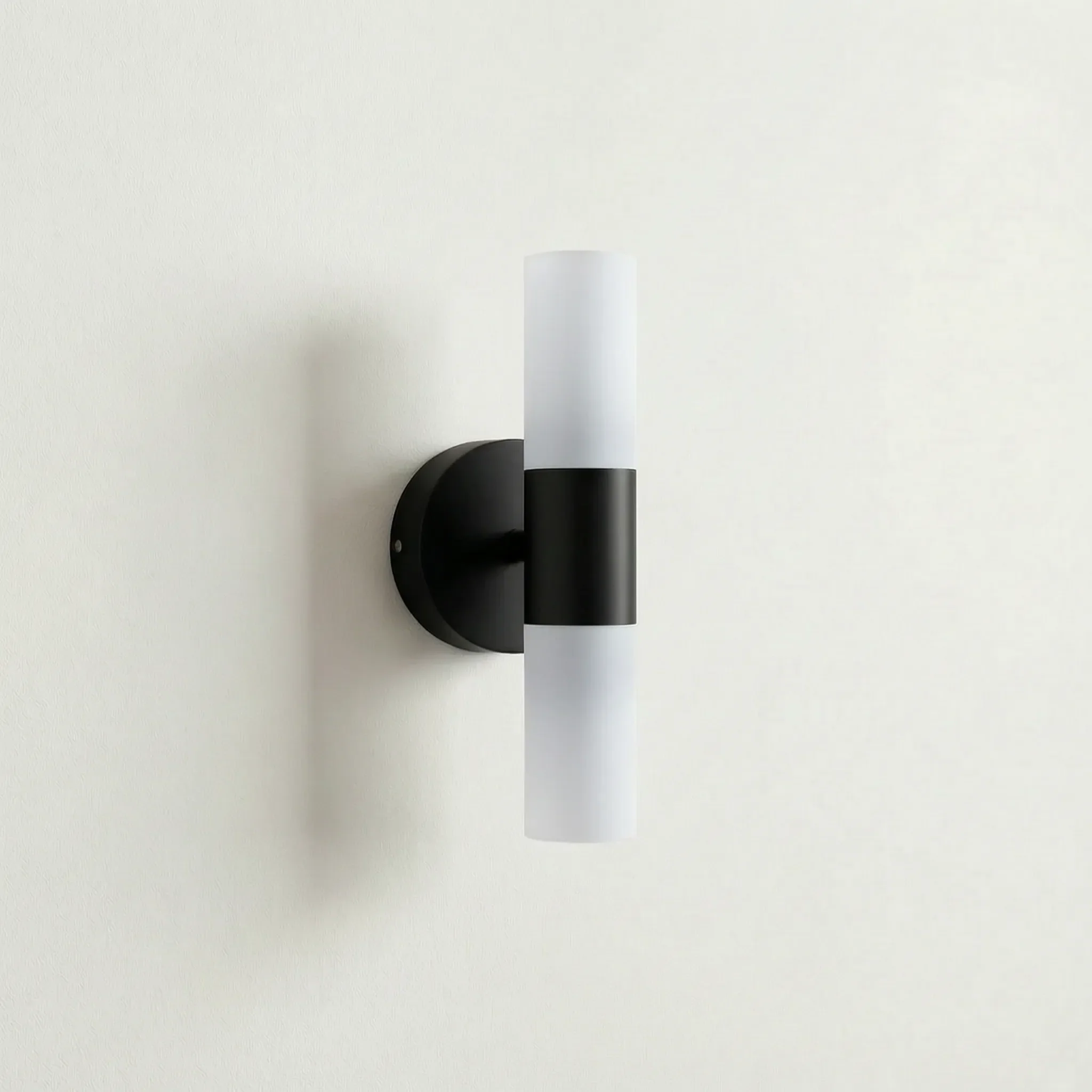 Cylindrical Up-And-Down Wall Light -  Illuminating Dark Hallways - Wildoxy