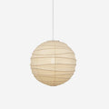 Spherical Rice Paper Pendant Ceiling Light