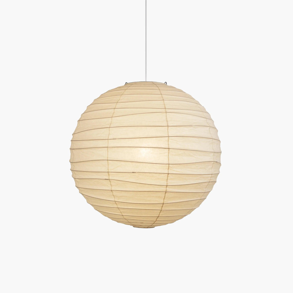 Spherical Rice Paper Pendant Ceiling Light