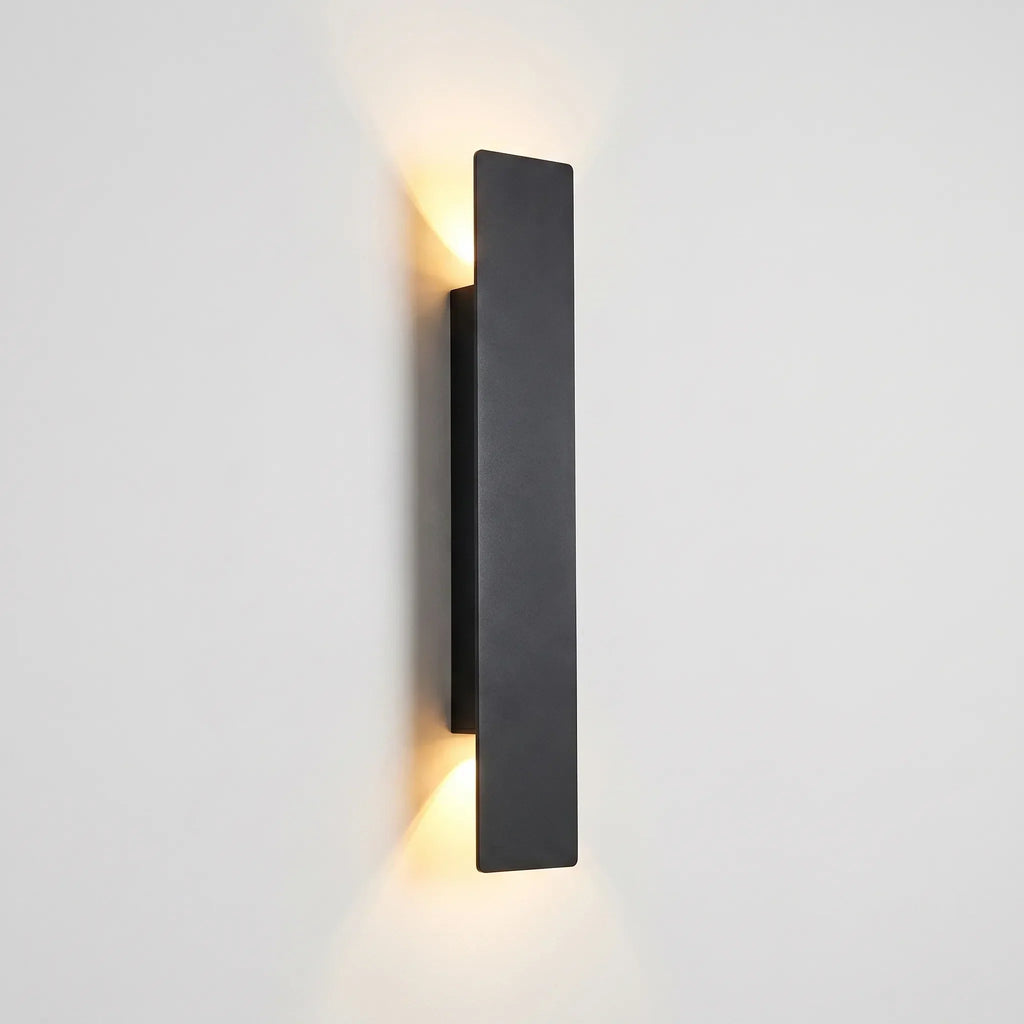 Modern Rectangular Wall Sconce -  Lighting Exterior Walls - Wildoxy