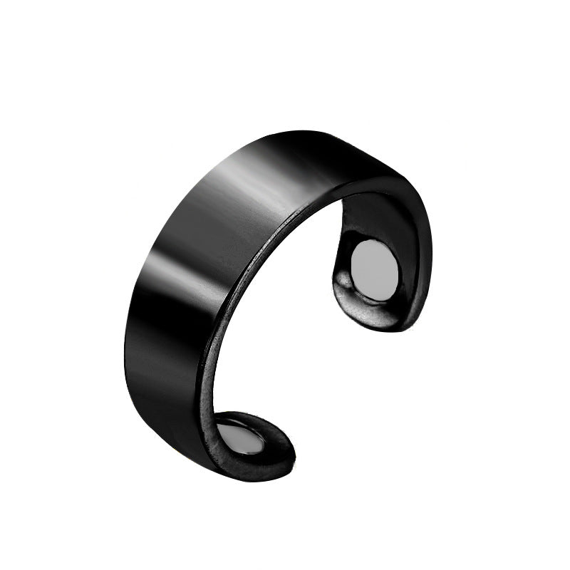 Aurea Discreet Magnetic Wellness Ring — One-Size Adjustable Band, All-Day Comfort