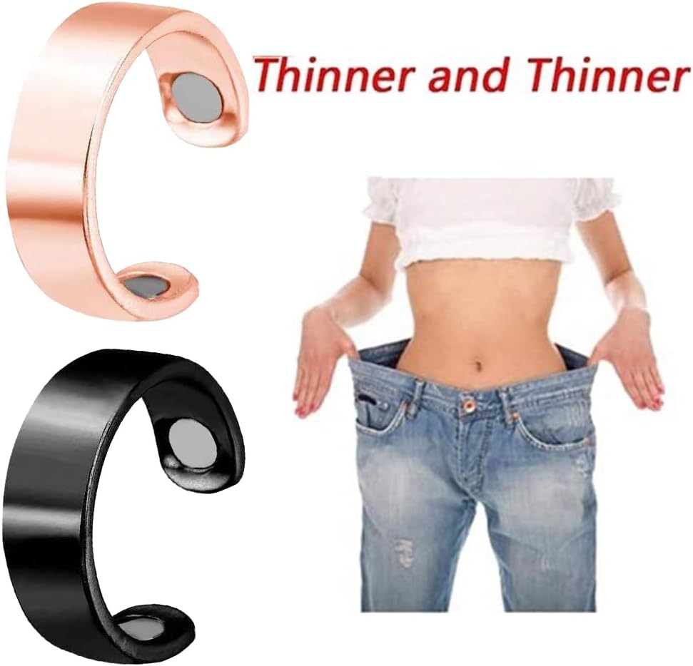Aurea Discreet Magnetic Wellness Ring — One-Size Adjustable Band, All-Day Comfort