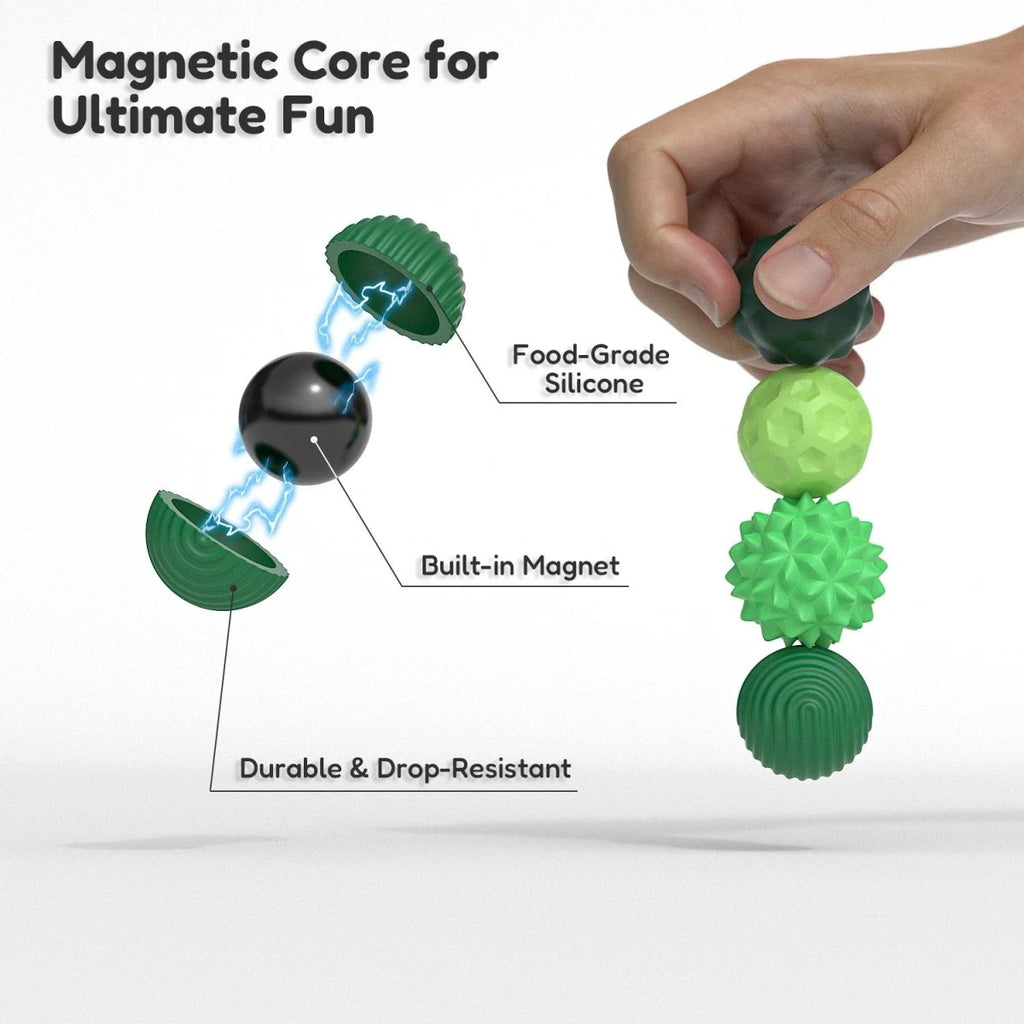 NovaPebble Magnetic Sensor Stones — Compact Shape, Tactile Clicking Feedback
