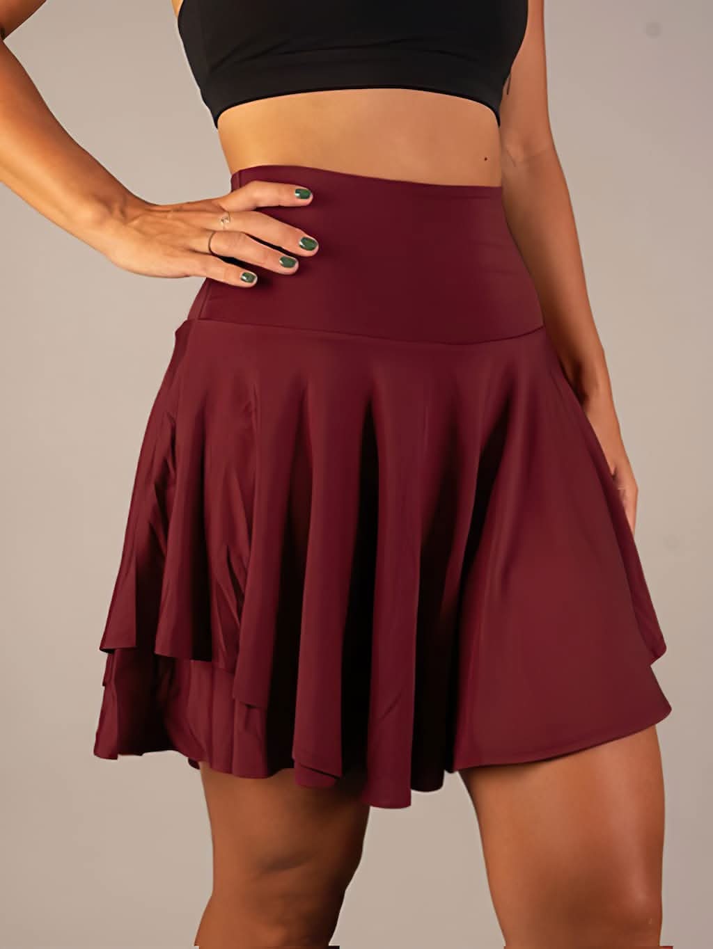 Nova Court Tennis Skirt — Built-In Shorts, Hidden Pockets