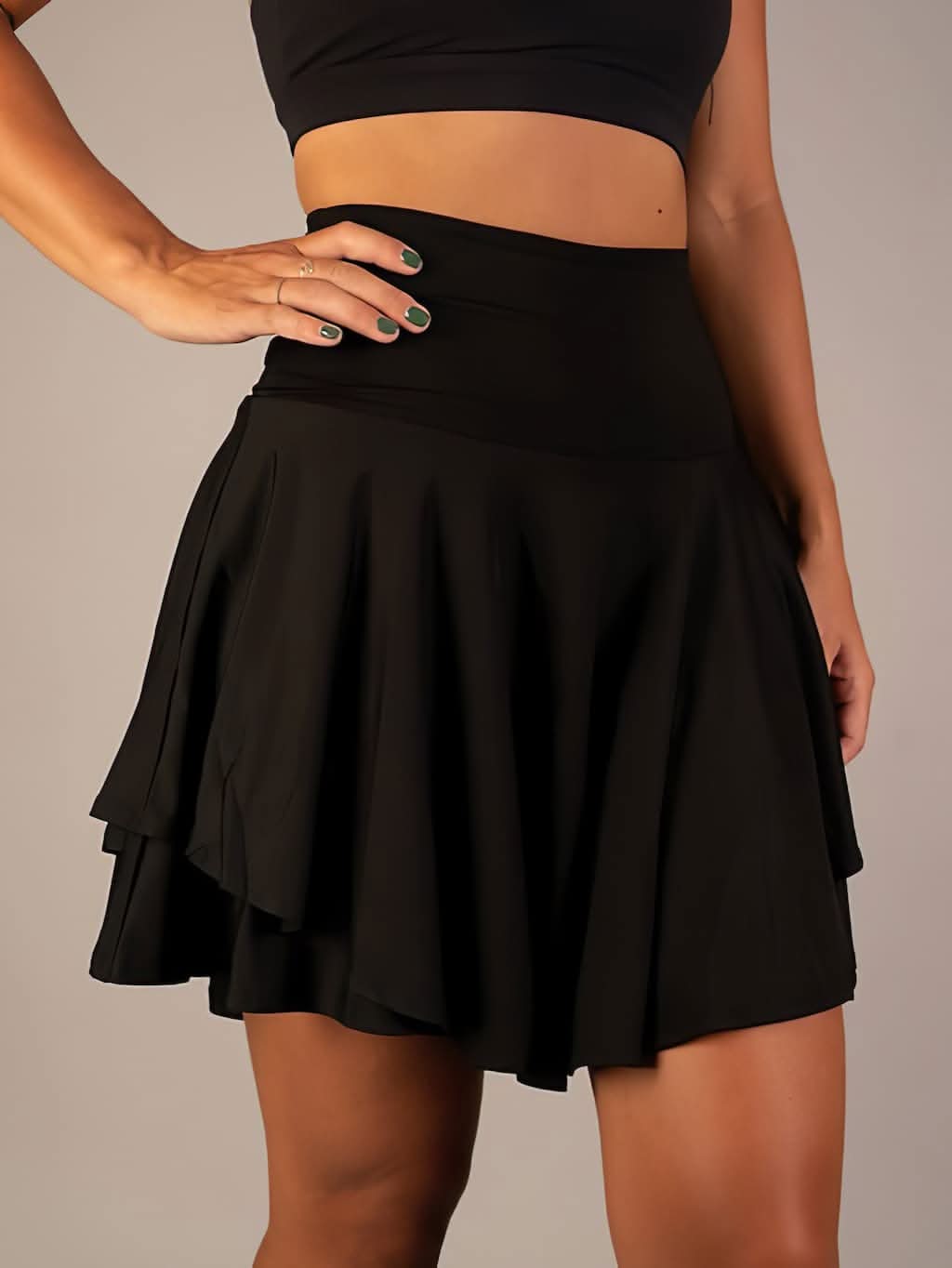Nova Court Tennis Skirt — Built-In Shorts, Hidden Pockets