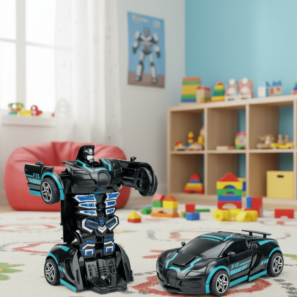 RoboNova 2-in-1 STEM Transformable Robot and Sports Car for Kids