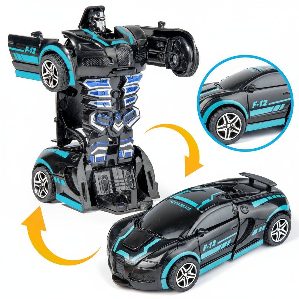 RoboNova 2-in-1 STEM Transformable Robot and Sports Car for Kids
