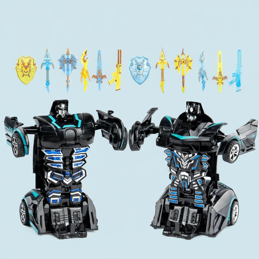 RoboNova 2-in-1 STEM Transformable Robot and Sports Car for Kids