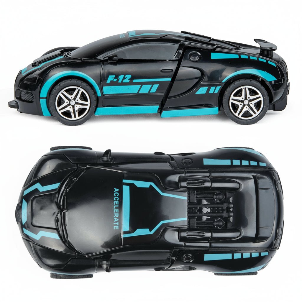 RoboNova 2-in-1 STEM Transformable Robot and Sports Car for Kids