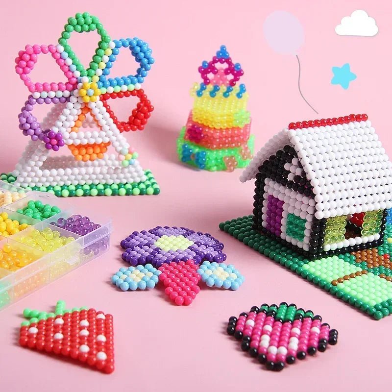NovaBeads Water Activated Melt Beads Kit — Heat-Free Spray Craft Set