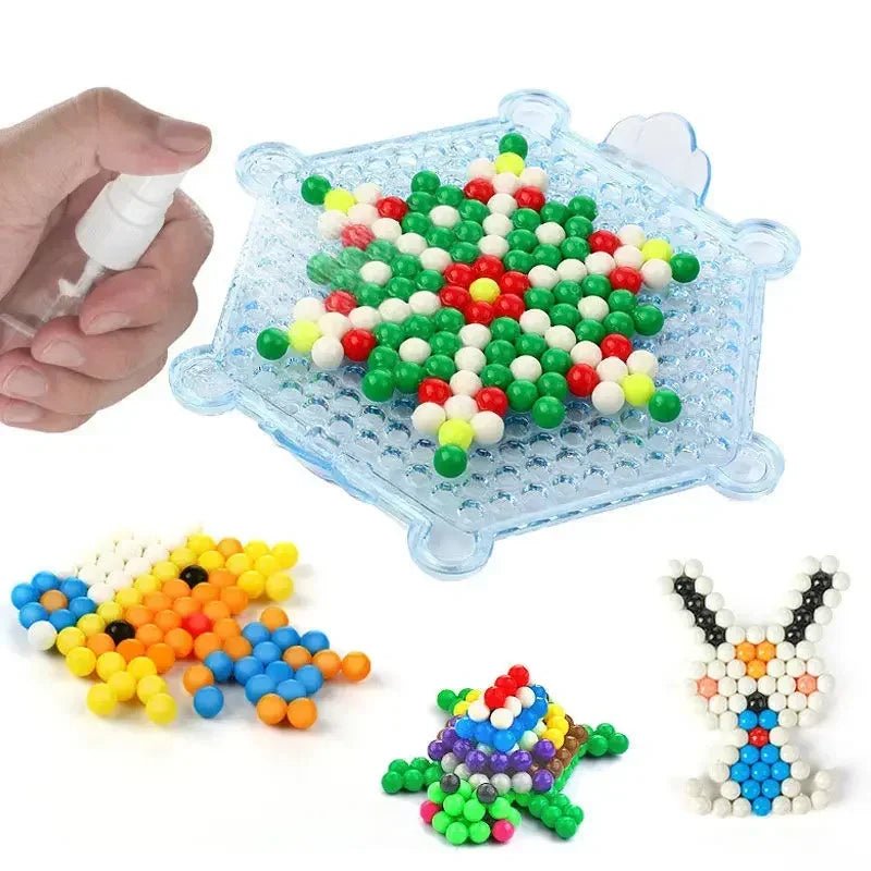 NovaBeads Water Activated Melt Beads Kit — Heat-Free Spray Craft Set