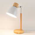 Kirrea Macaron Yellow Wooden Table Lamp — Nordic Base Design