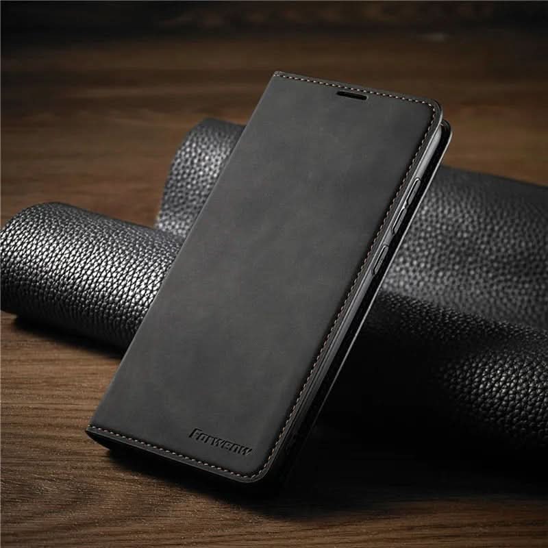 AeroGuard Leather Magnetic Phone Case — Premium Protective iPhone Cover