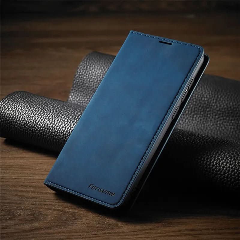 AeroGuard Leather Magnetic Phone Case — Premium Protective iPhone Cover