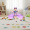 GlimmerWing Gesture-Controlled Flying Toy — Glowing Lights, Interactive Hand Motion
