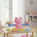 BrightPath Montessori Math Scale — Tactile Number Counting Balance Toy