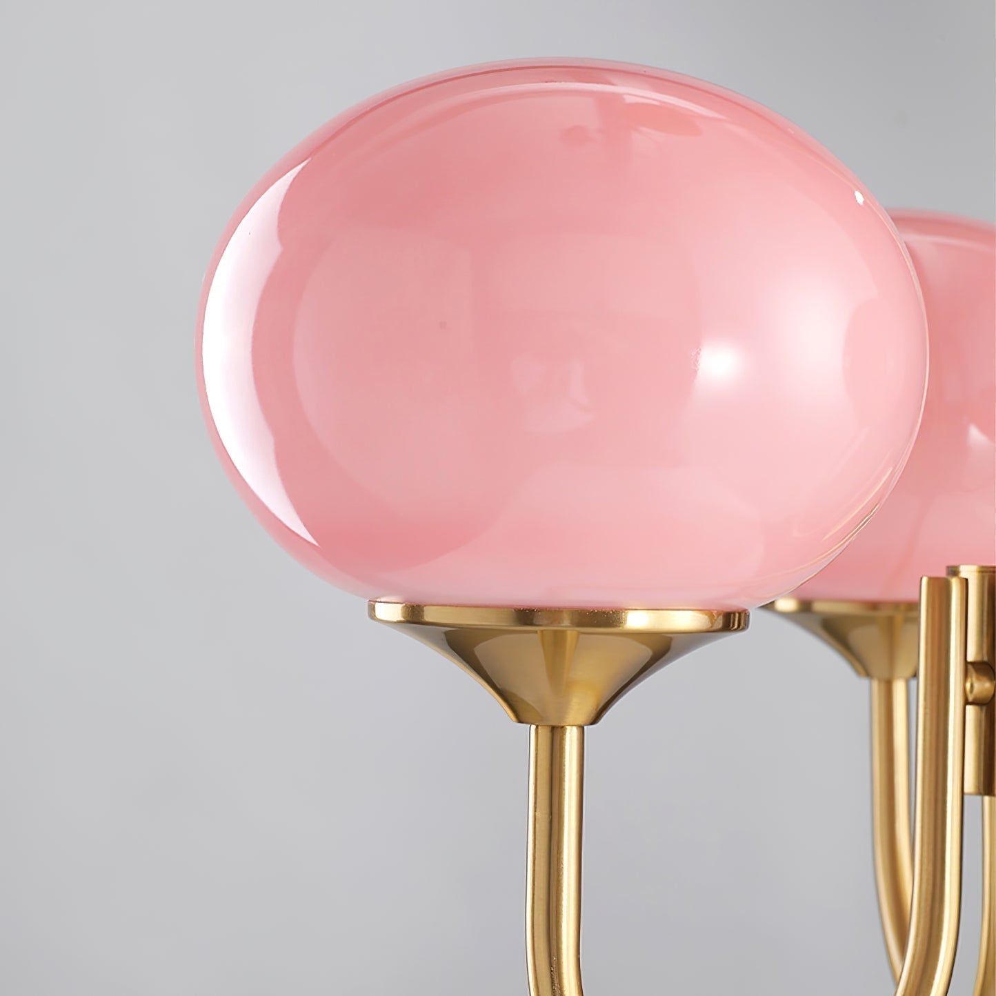 Aurielle Marshmallow Modern Chandelier — Rounded Silhouette, Warm Ambient Glow