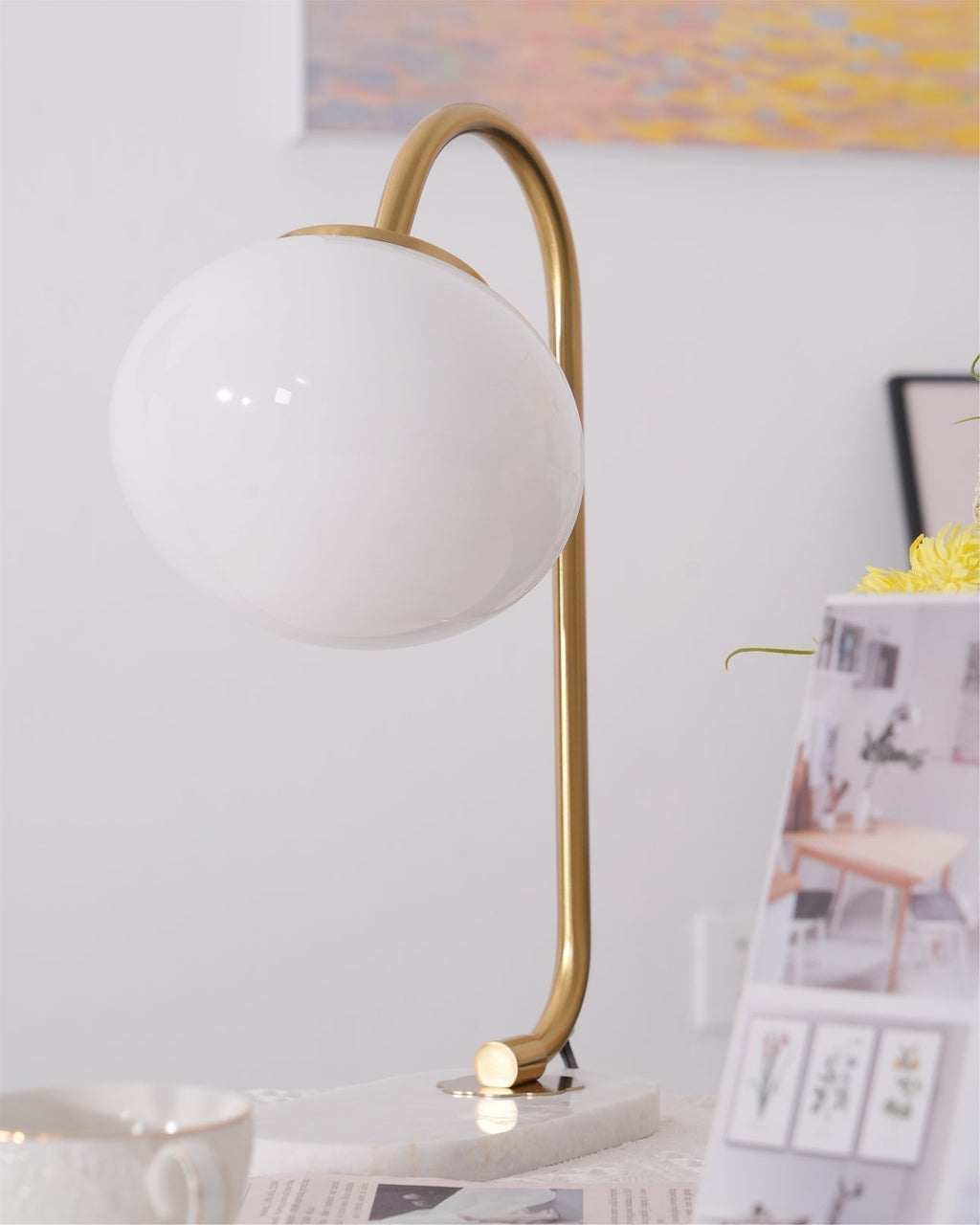 LumiPuff Marshmallow-Inspired Table Lamp — Soft Pink Glass Shades
