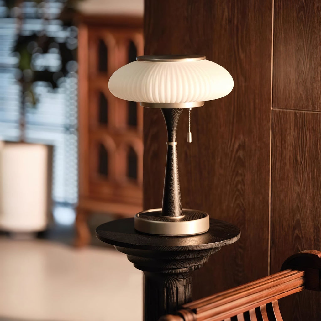 Verdora Matsutake Inspired Mushroom Table Lamp — Minimalist Organic Design