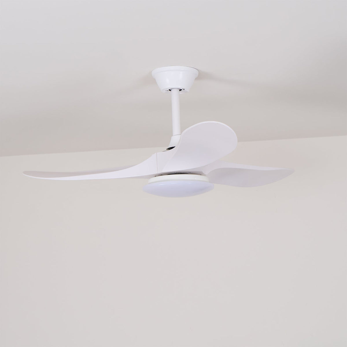 Plafondventilator met 35W-ledverlichting, houtnerf, 6 snelheden
