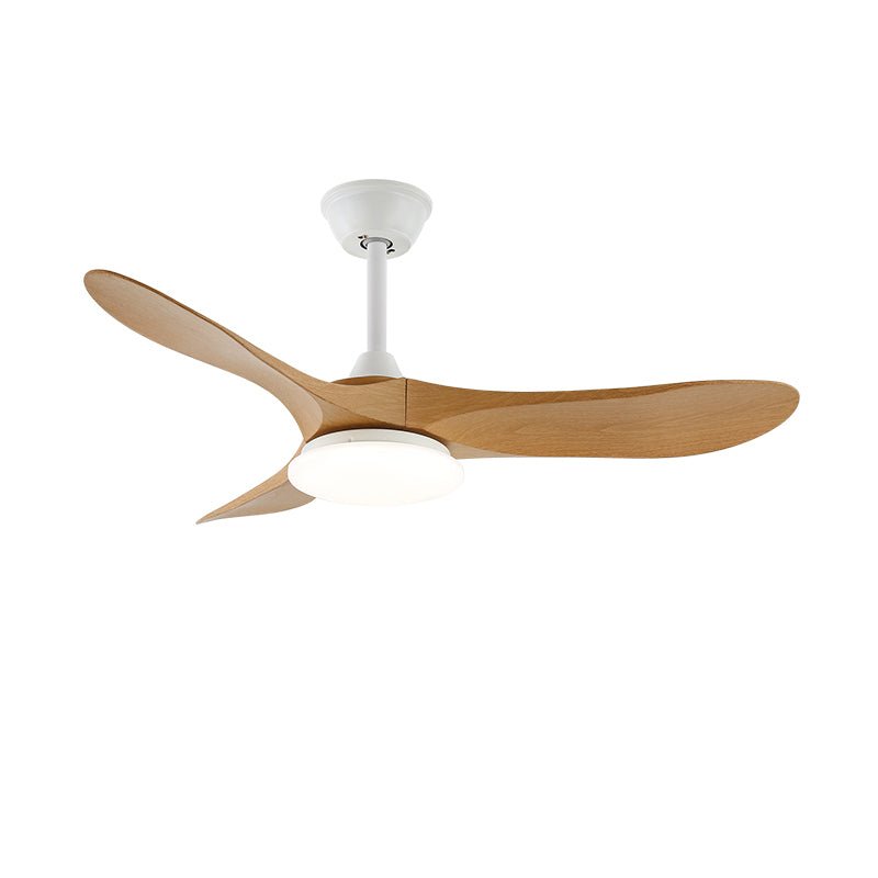 Plafondventilator met 35W-ledverlichting, houtnerf, 6 snelheden