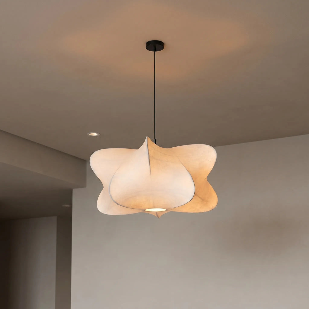 Sculptural Pendant Light -  Living Room Lighting - Wildoxy