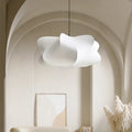 12-Inch Diameter Metal Pendant Light — Irregular Sphere Shade