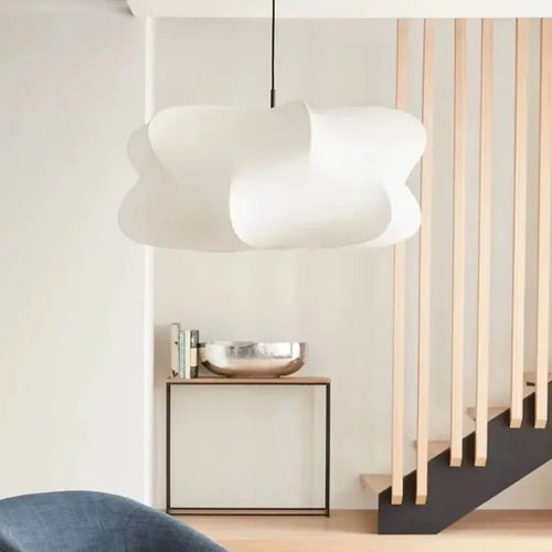 12-Inch Diameter Metal Pendant Light — Irregular Sphere Shade