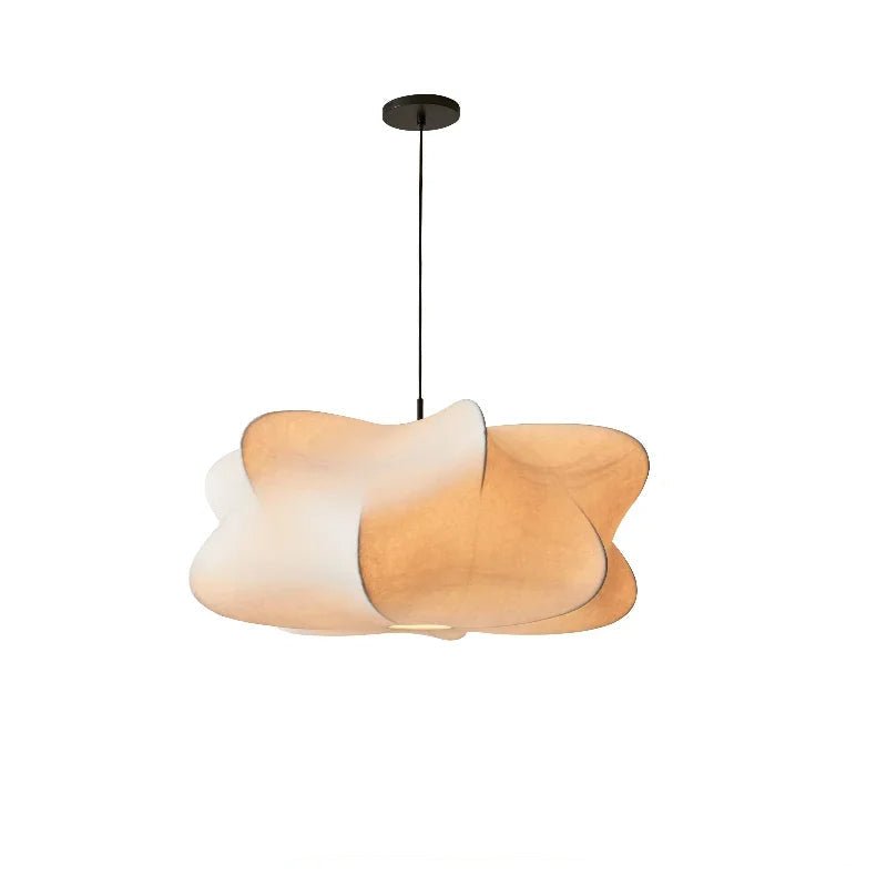 12-Inch Diameter Metal Pendant Light — Irregular Sphere Shade
