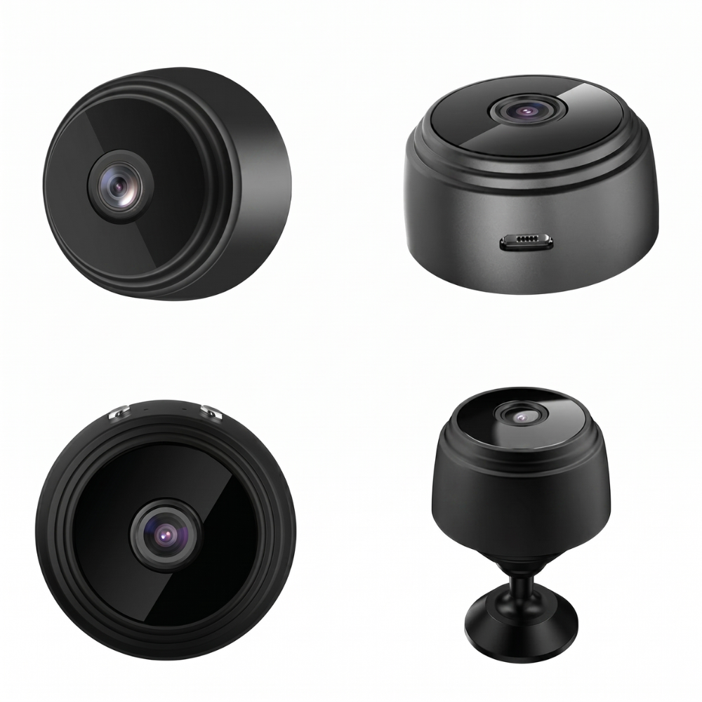 Trådlös backkamera — 720P, 128GB, magnetisk 360°