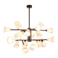 Mid-Century Cone Glass Chandelier | wildoxy