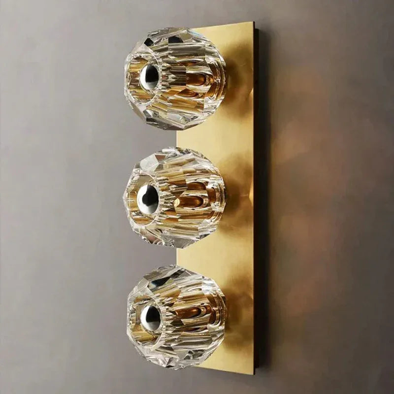 Mini Crystal Orb Bedside Wall Light | wildoxy