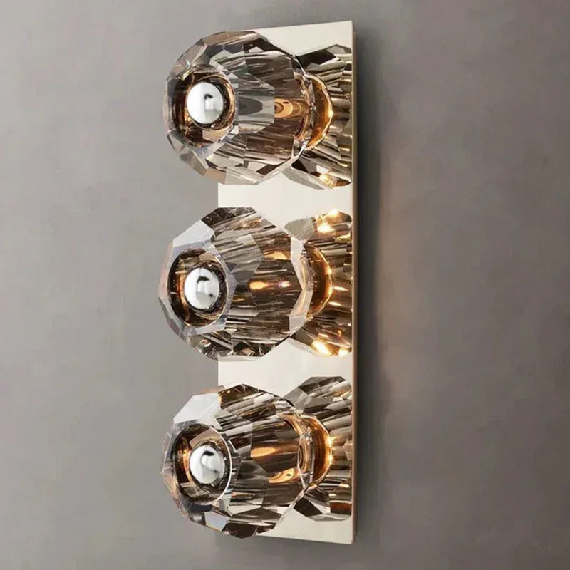 Mini Crystal Orb Bedside Wall Light | wildoxy