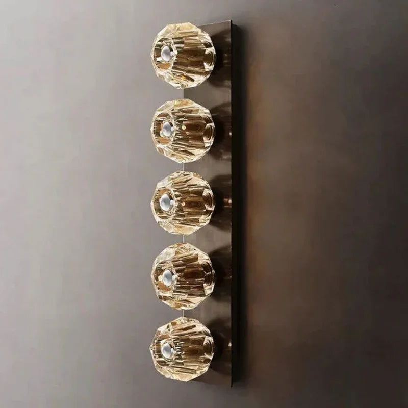 Mini Crystal Orb Bedside Wall Light | wildoxy