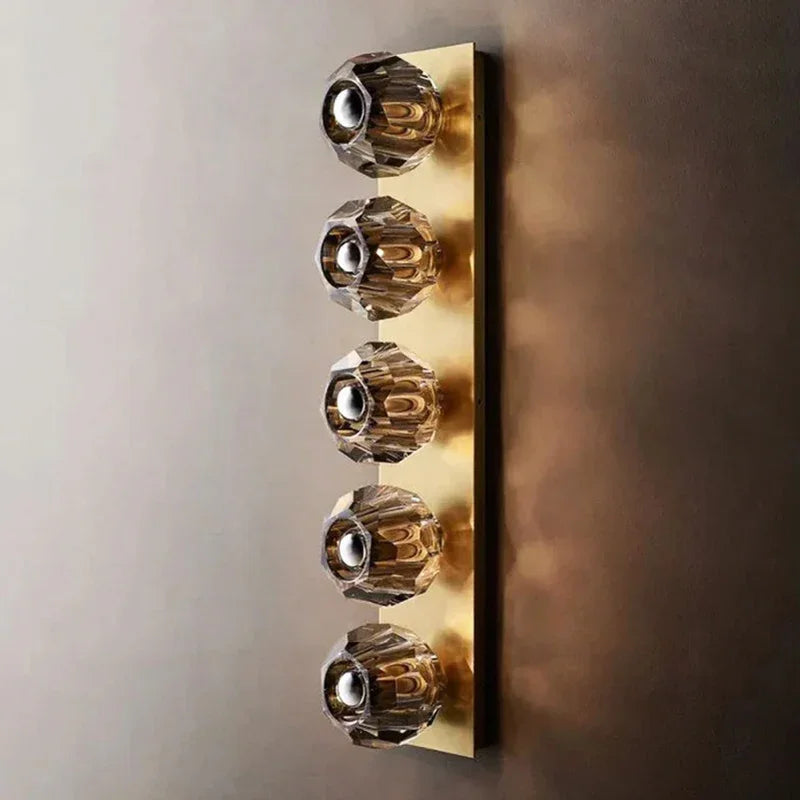 Mini Crystal Orb Bedside Wall Light | wildoxy