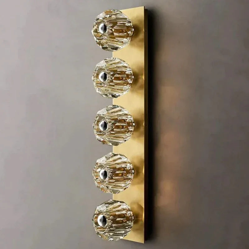 Mini Crystal Orb Bedside Wall Light | wildoxy